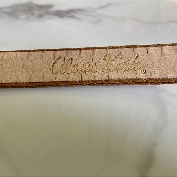 Lot of 5 vintage belts - Picture 3 of 10